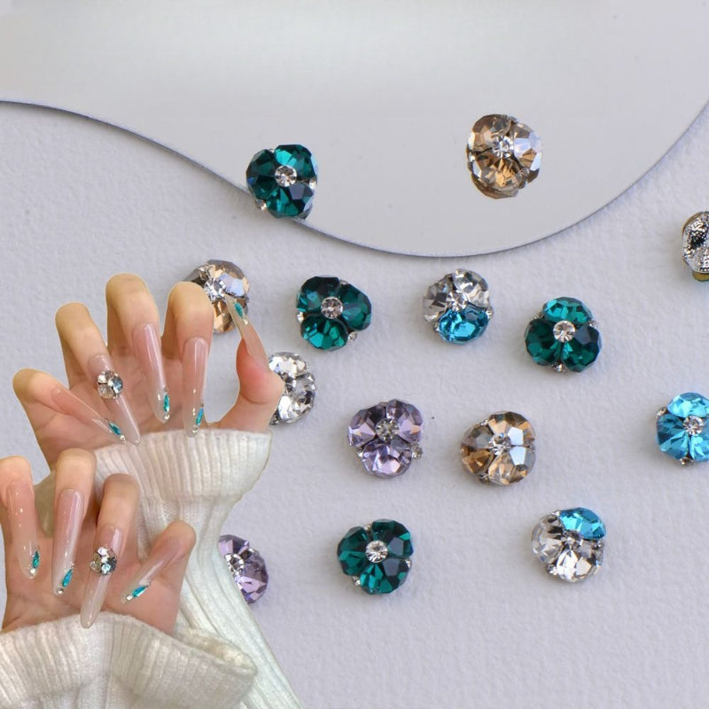 Stacked Sparkle Ball Charms