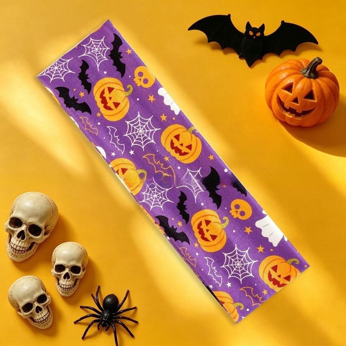 Halloween Print Wide Headband