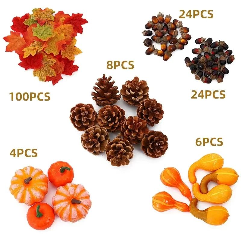 Faux Autumn Table Scatter
