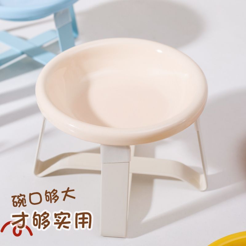 Ceramic Cat Bowl With Stand