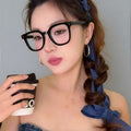 Denim Ribbon Twist Headband
