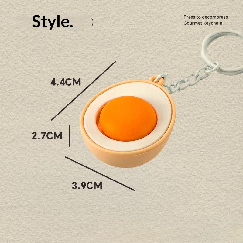 Miniature Food Press Button Charm