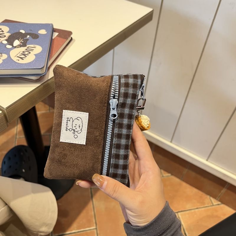 Plaid Double Layer Cosmetic Organizer - Modomu