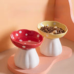 Elevated Ceramic Pet Feeding Bowl