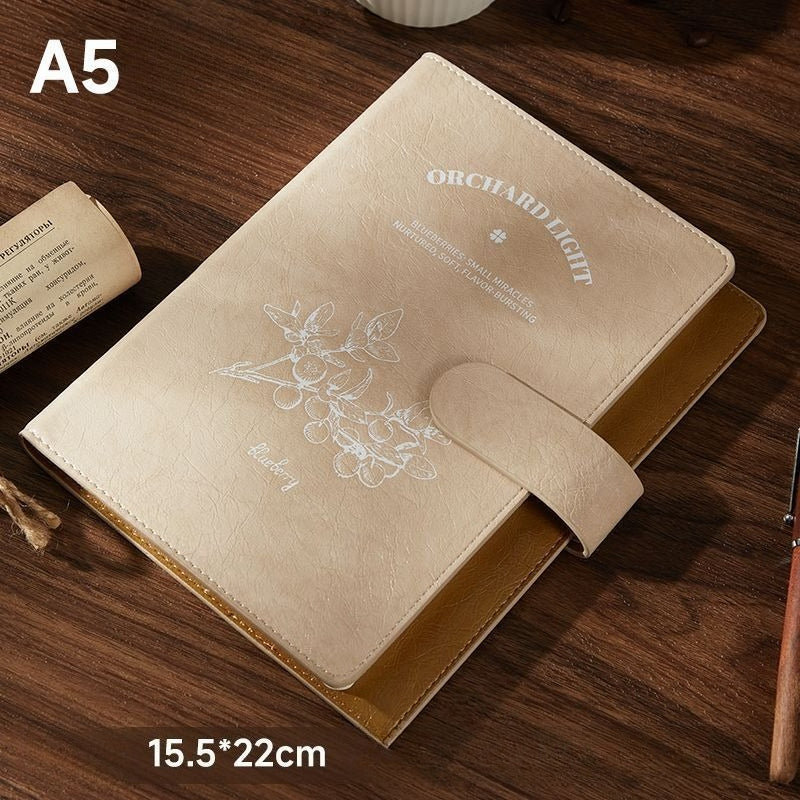 Retro Leather A5 Business Notebook - Modomu