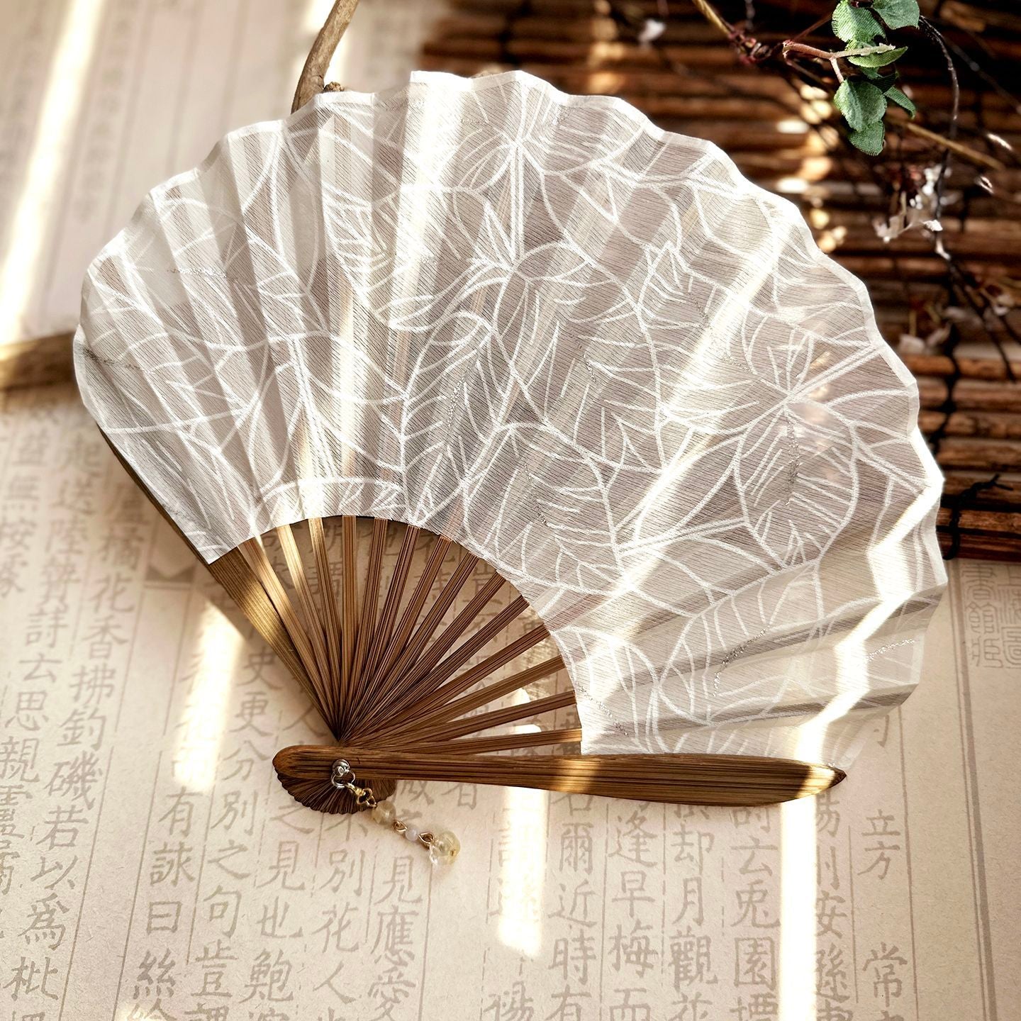 Translucent Folding Hand Fan
