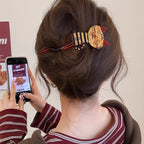 Cartoon Cat Twist Hair Clip