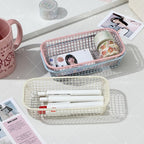 Desktop Wire Storage Basket Organizer
