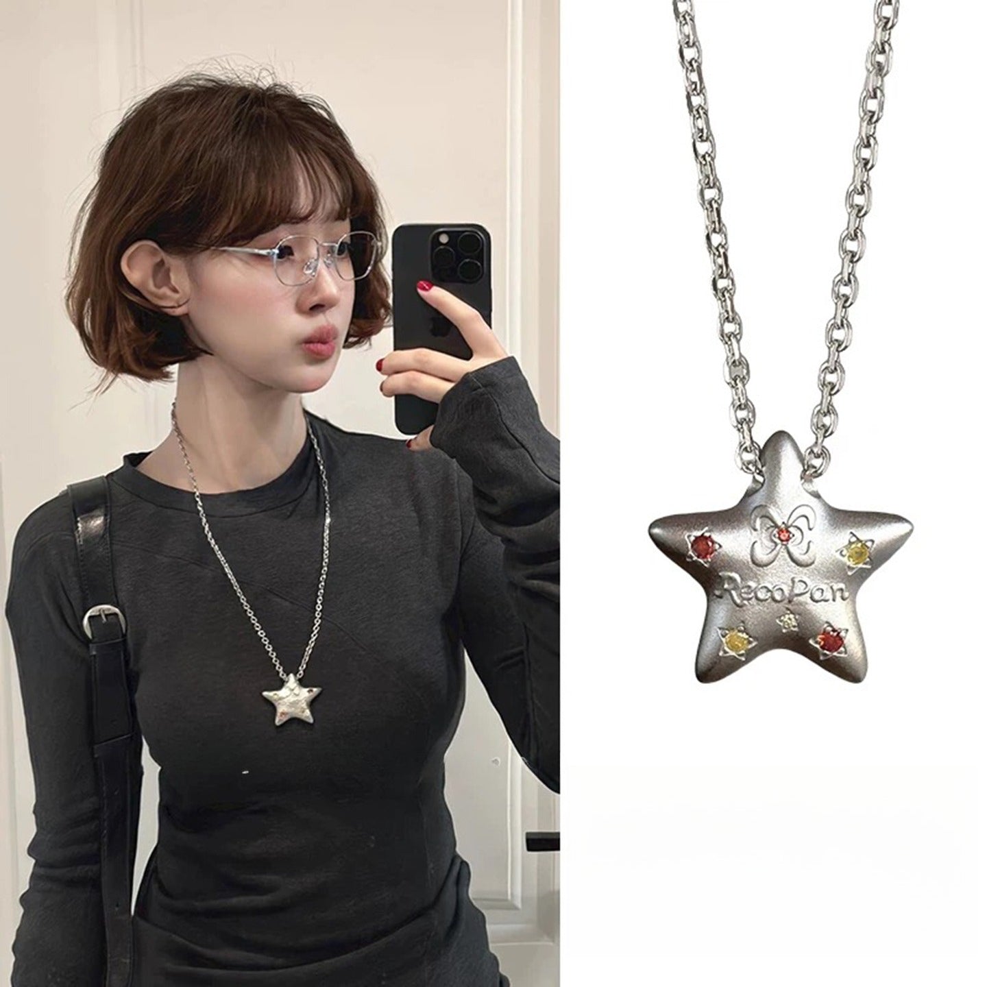 Love Star Pendant Necklace - Modomu