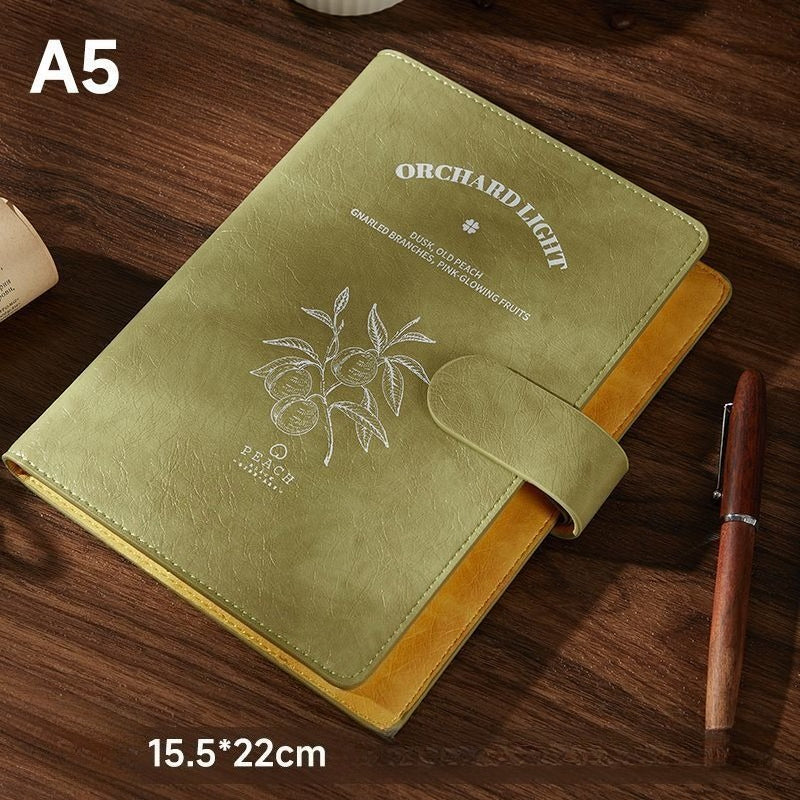 Retro Leather A5 Business Notebook - Modomu