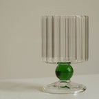 Textured Heat Resistant Glass Goblet - Modomu