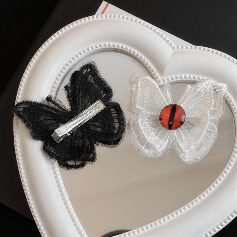 Staring Lace Butterfly Clip