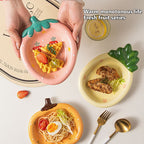 Ceramic Pumpkin Cartoon Dinner Plate