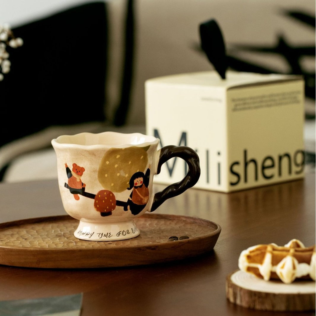 Ceramic Goblet Style Water Mug - Modomu
