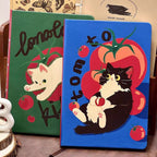 Retro Kitten Hard Cover Notebook - Modomu