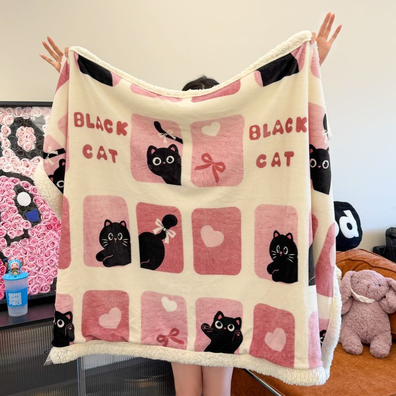 Cartoon Critter Snuggle Blanket