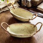 Oval Ceramic Serving Plate