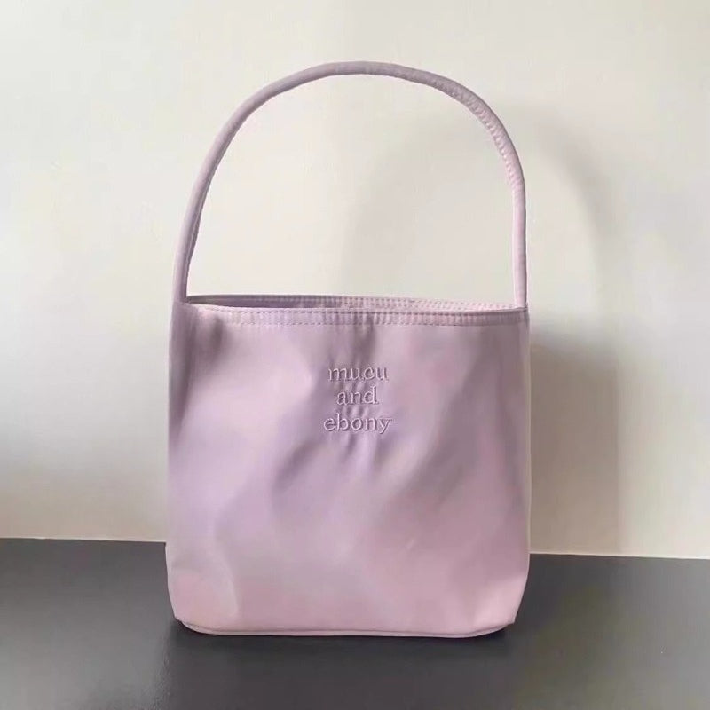 Nylon Bucket Handbag
