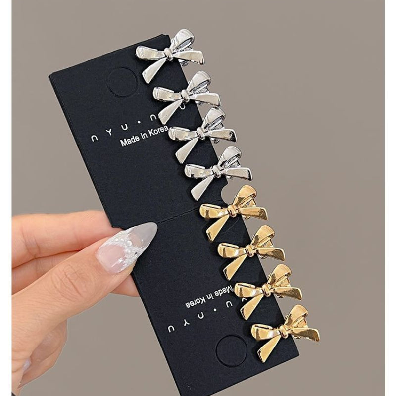 Korean Bow Hair Clip Set - Modomu