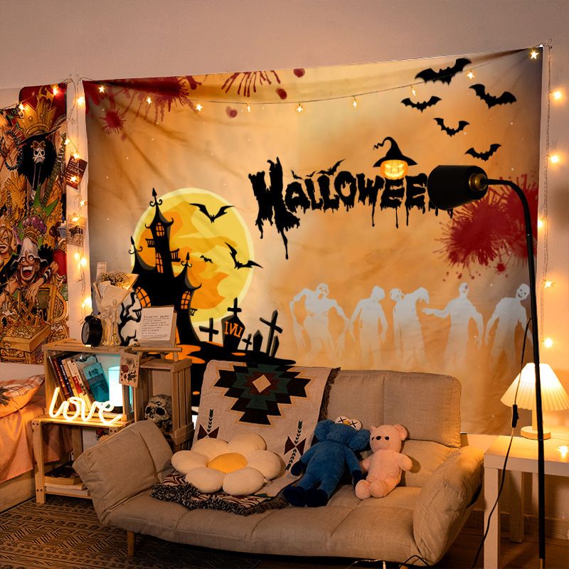 Printed Halloween Backdrop Cloth