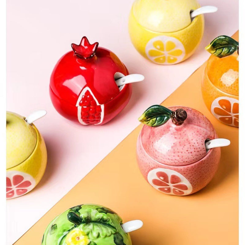 Ceramic Spice Jar Set