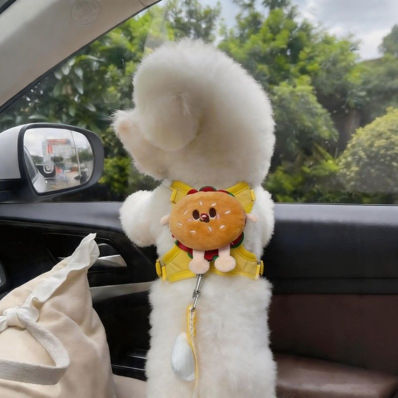 Toast Burger Pet Harness Set