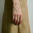 Minimal Spoon Shape Statement Ring - Modomu