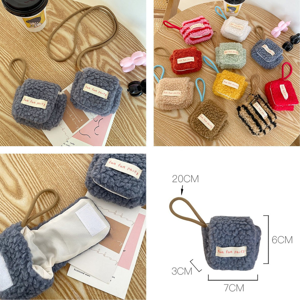 Plush Mini Earphone Case