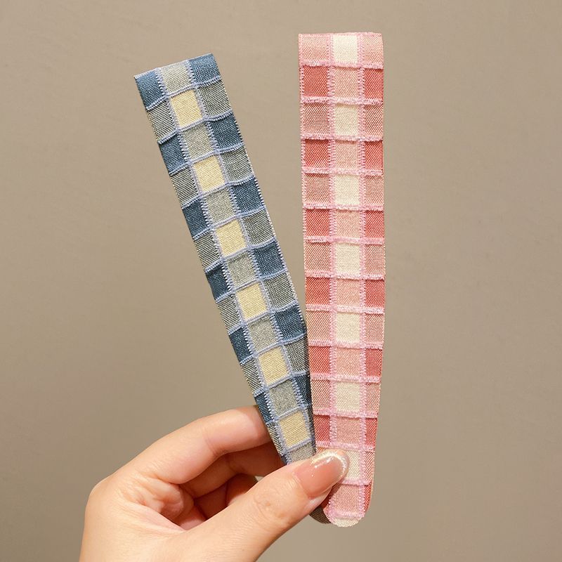 Plaid Flyaway Hair Band