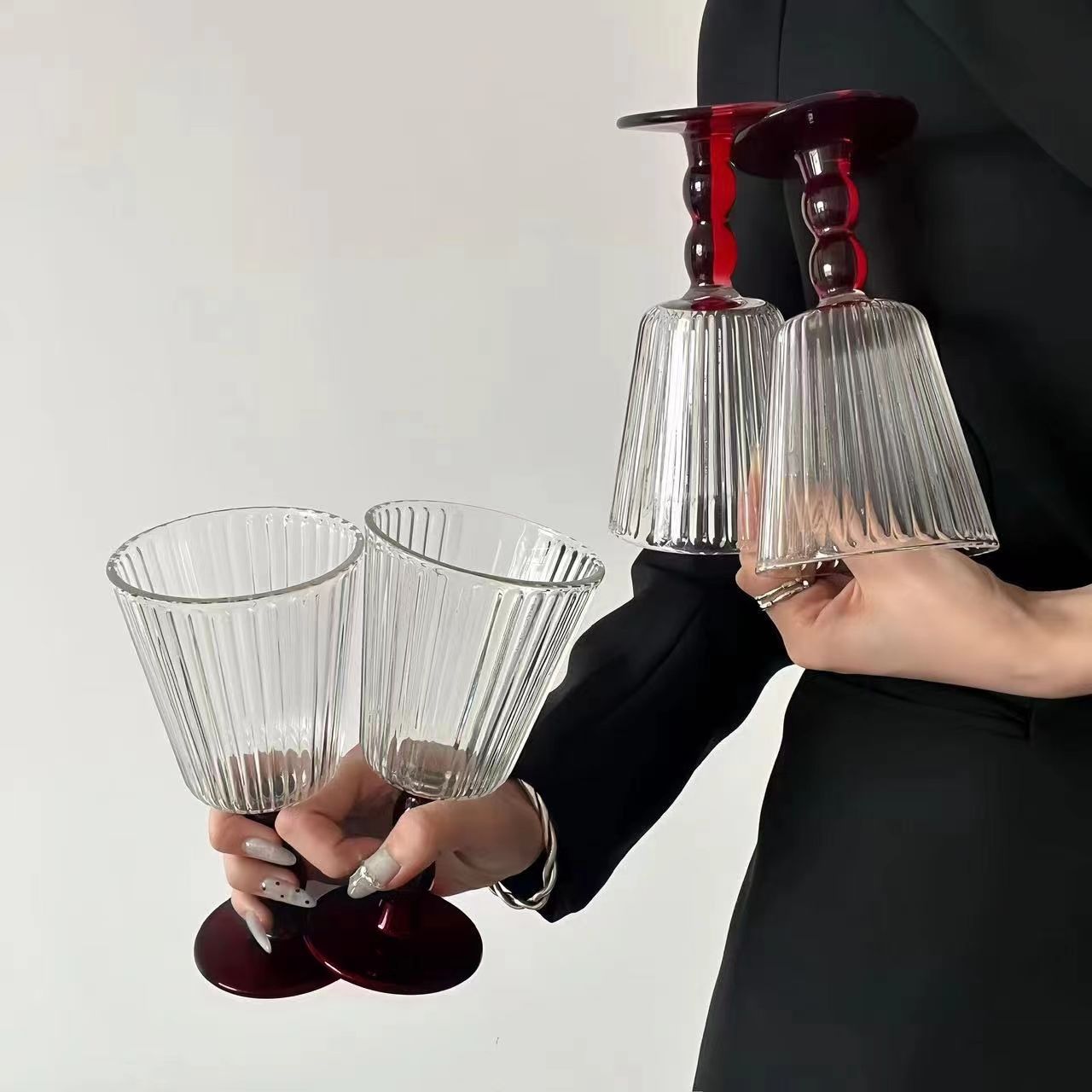 Retro Crystal Vertical Goblet - Modomu