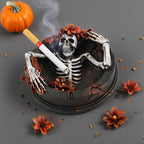 Flower Crown Skull Ashtray