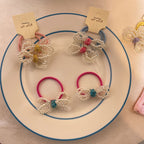 Pearl Bow Elastic Hair Rope - Modomu
