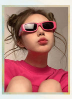 Rectangular Micro Frame Sunglasses - Modomu