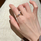 Floral Butterfly Statement Ring