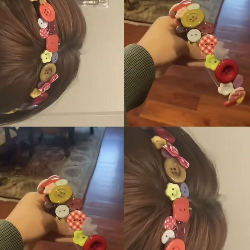 Button Craft Hair Band
