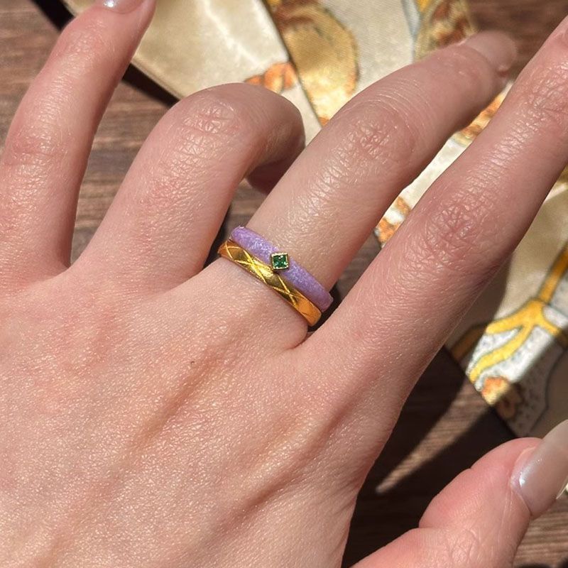 Delicate Diamond Detail Ring - Modomu