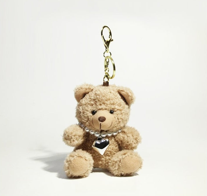 Bear Plush Keychain Charm - Modomu