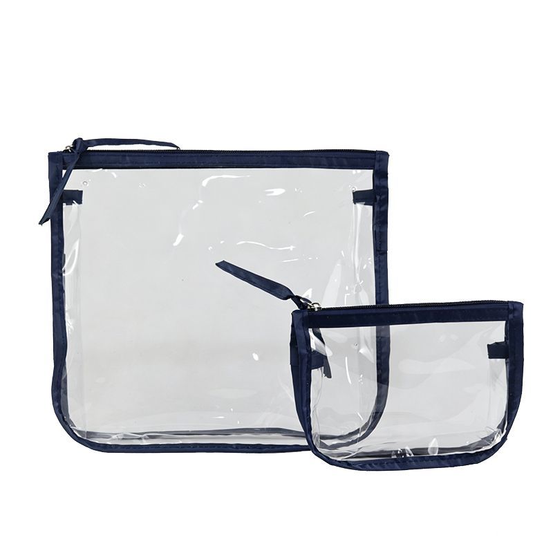 Clear Zip Pouch Duo