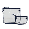 Clear Zip Pouch Duo