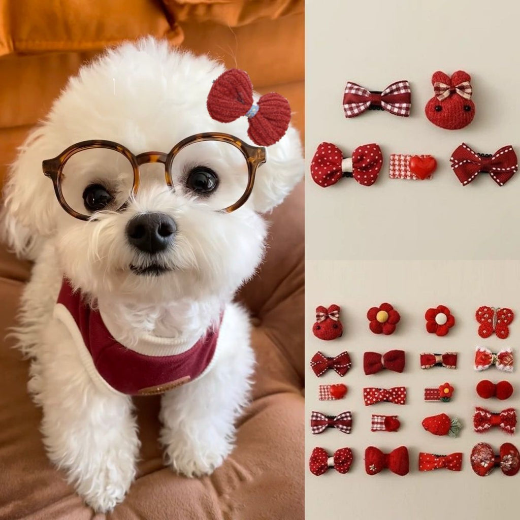 Pet Hairpin Set for Dogs