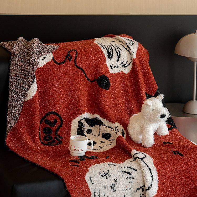 Storybook Animal Throw Blanket