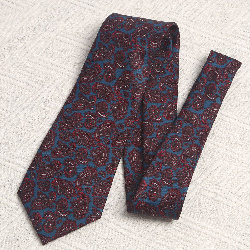 Retro Silk Look Mens Tie - Modomu