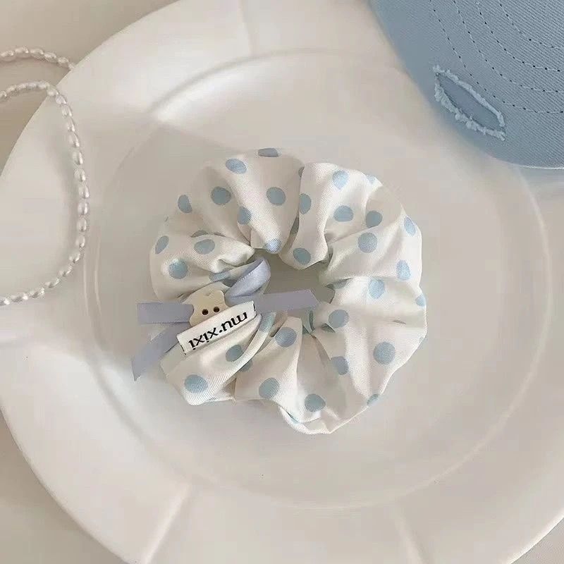 Polka Dot Scrunchie Hair Set - Modomu
