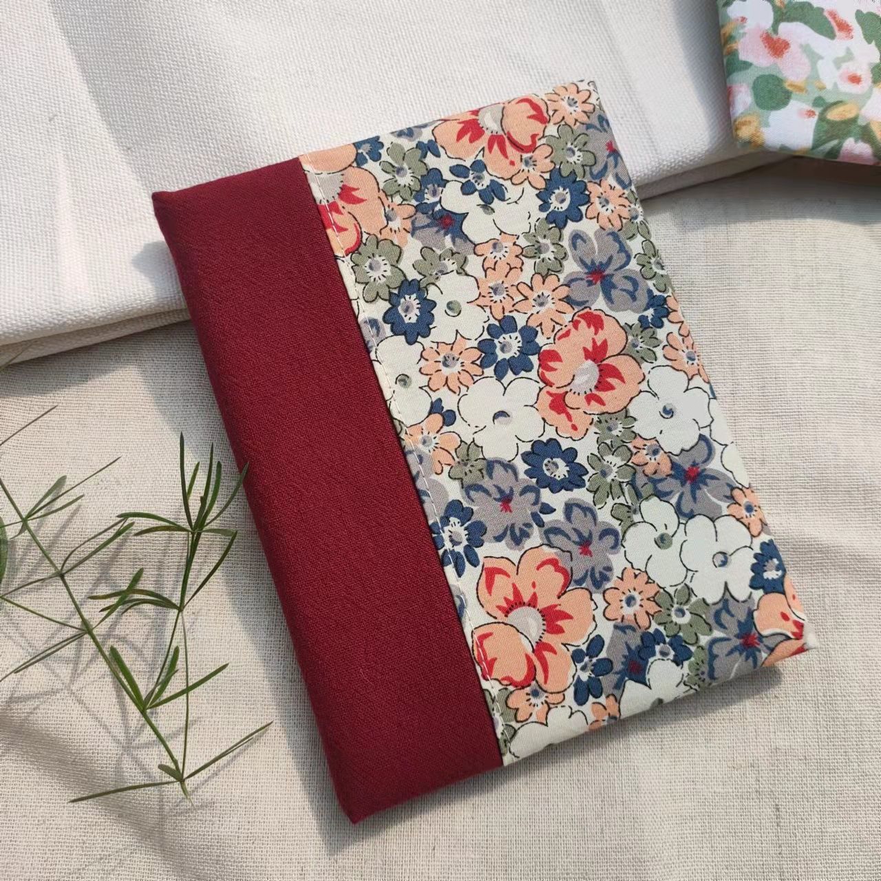 Fabric Diary Grid Notebook - Modomu