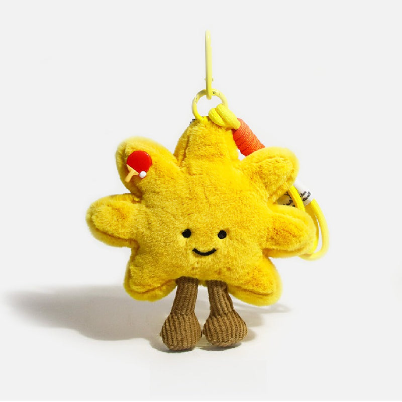 Sunflower Plush Bag Charm Keychain - Modomu