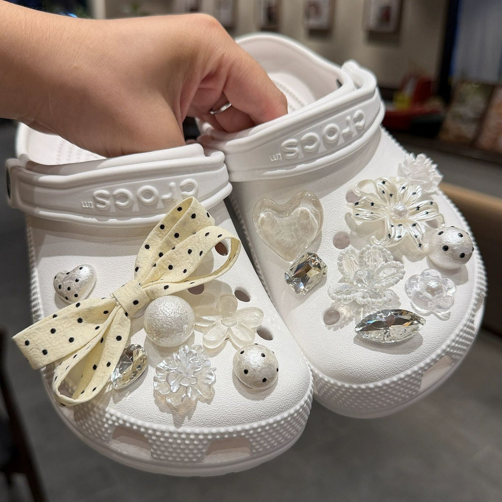 Dotted Bow Sparkle Charms