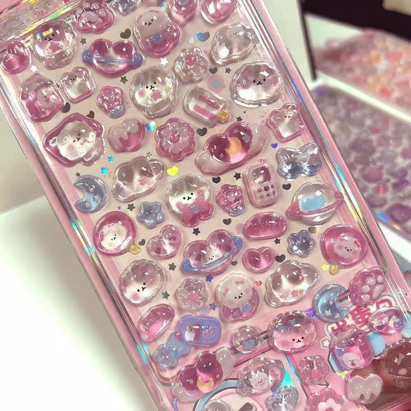 Puffy Jelly Sticker