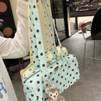 Polka Dot Boston Bag