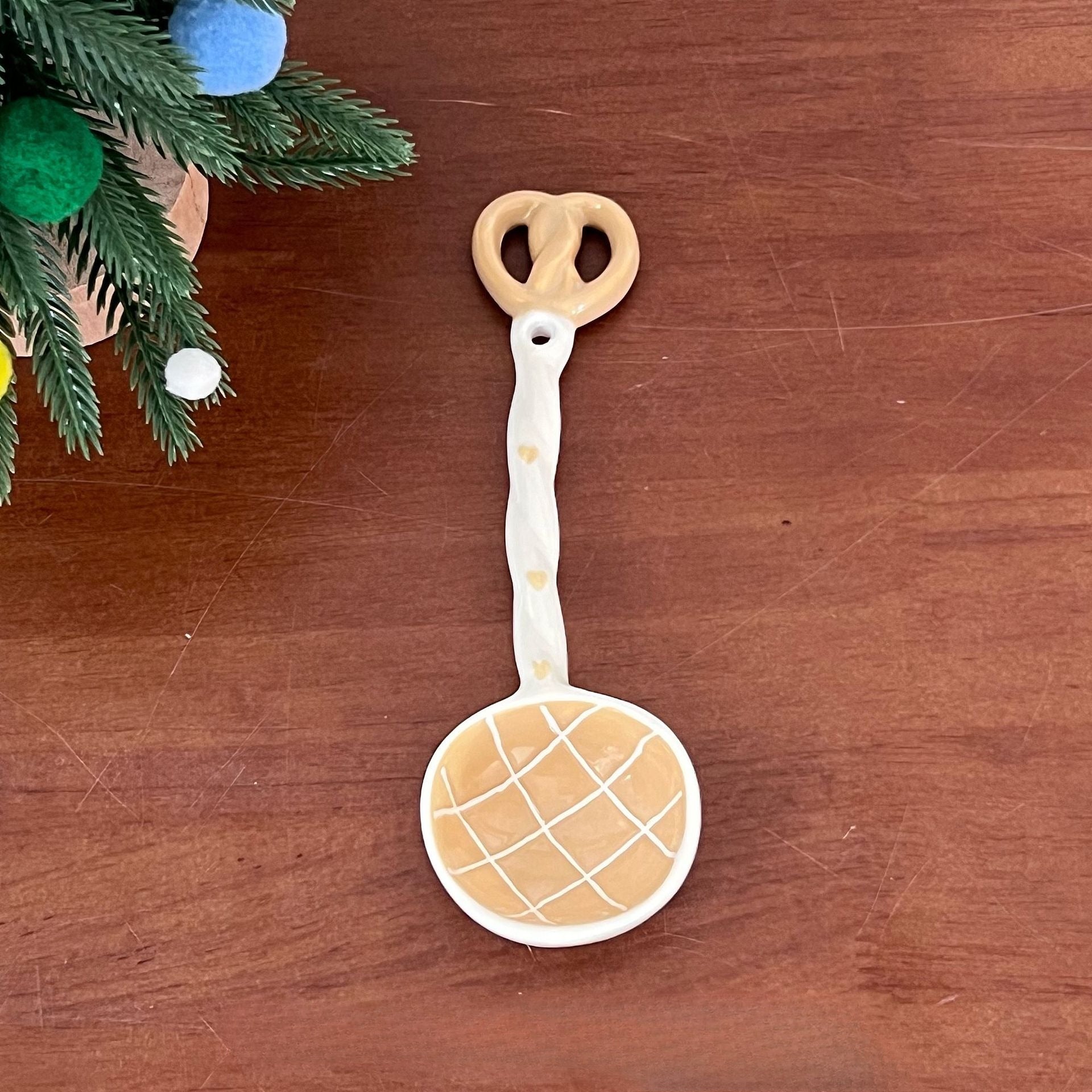 Cute Dessert Shape Ceramic Spoon - Modomu