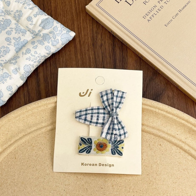 Floral Fabric Hair Clip - Modomu